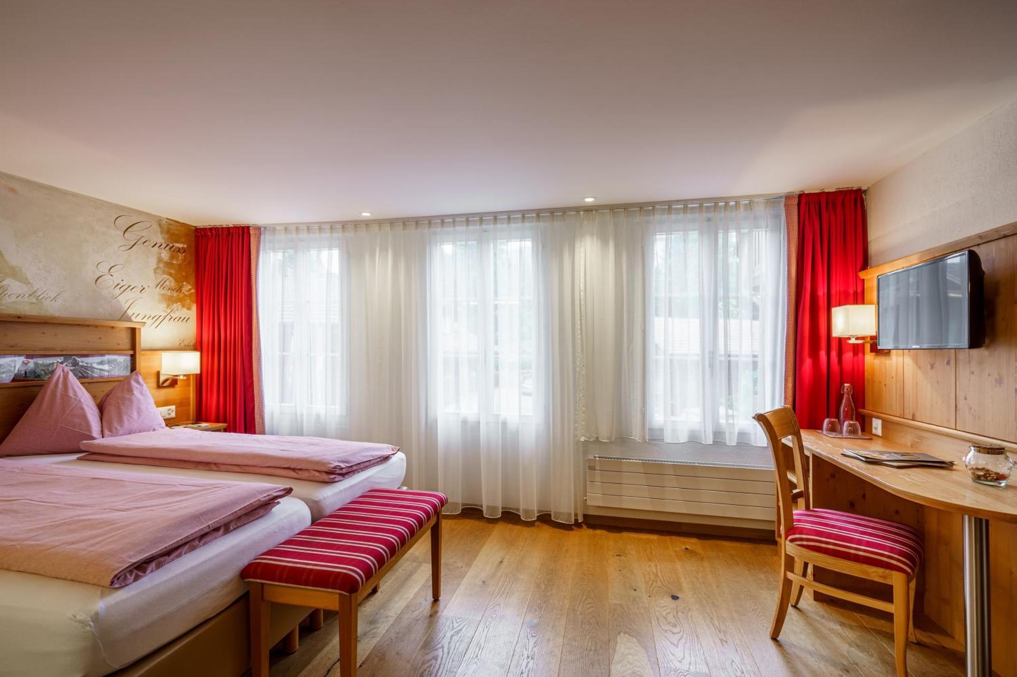 Alpenblick Hotel & Restaurant Wilderswil By Interlaken Habitación foto